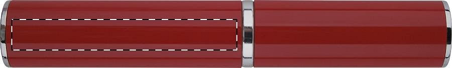 Front side of case - top