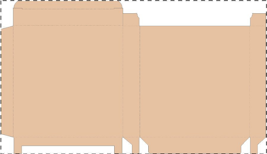 Custom kraft corrugated box