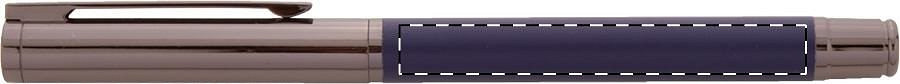 Roller pen barrel - right handed