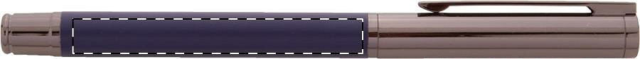 Roller pen barrel - left handed