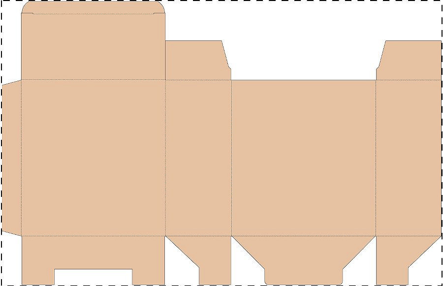 Custom kraft corrugated box