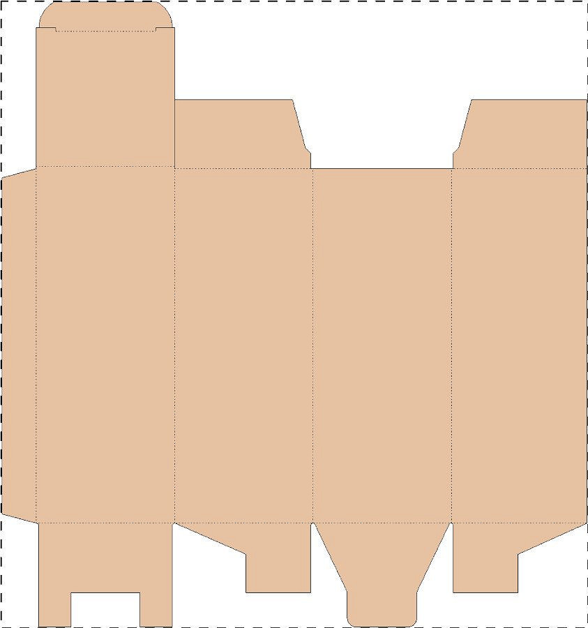 Custom kraft corrugated box