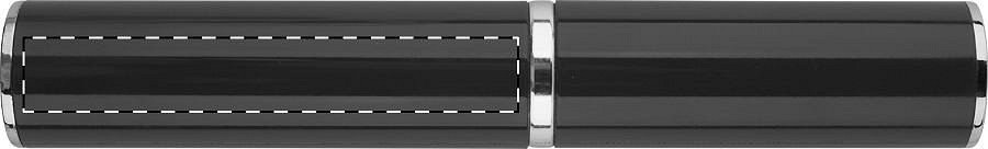 Front side of case - top