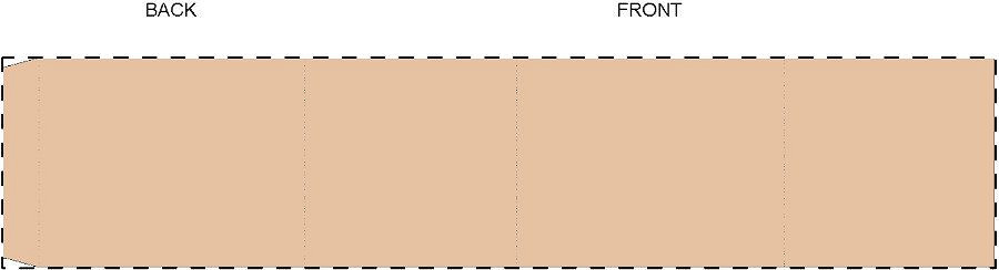 Custom kraft paper sleeve