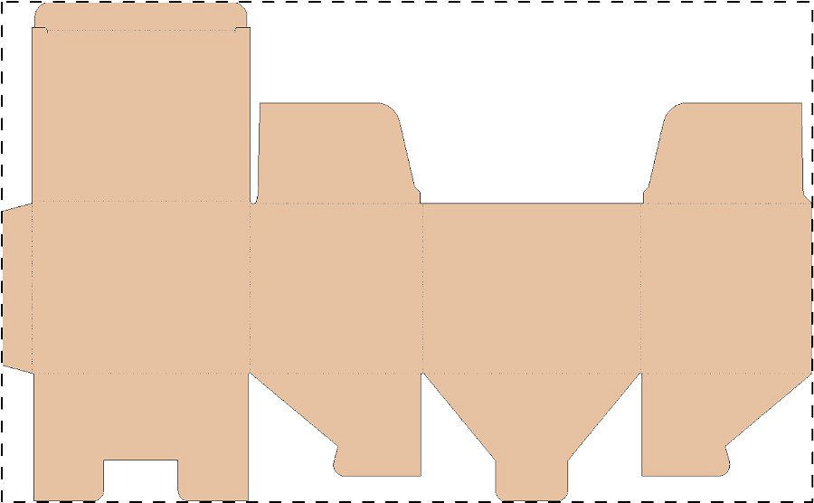 Custom kraft corrugated box