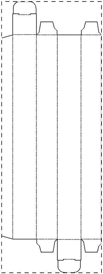 Custom paperboard box