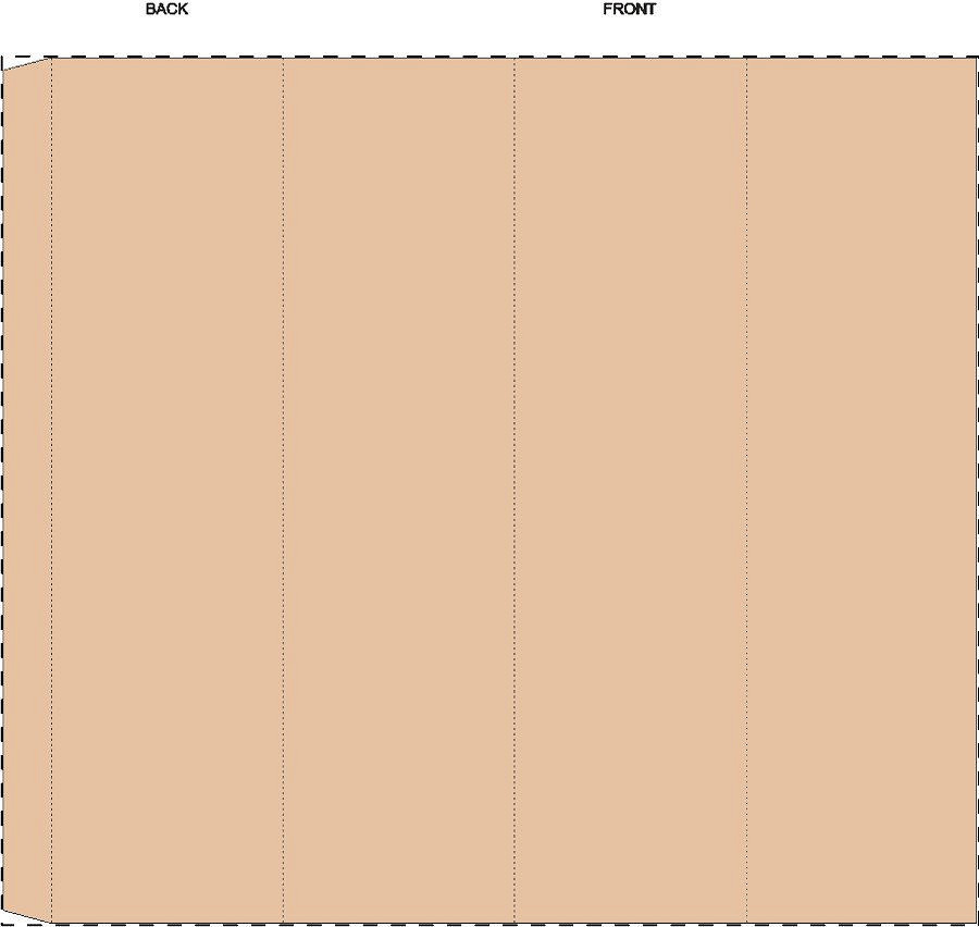 Custom kraft paper sleeve