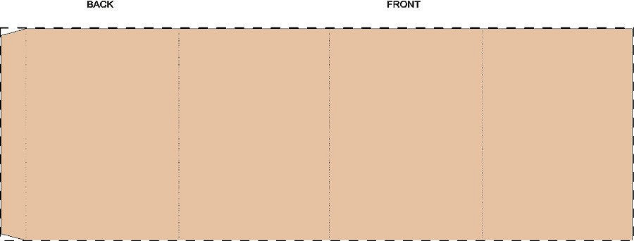 Custom kraft paper sleeve