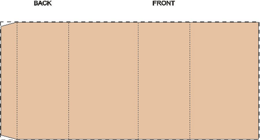 Custom kraft paper sleeve