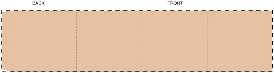 Custom kraft paper sleeve