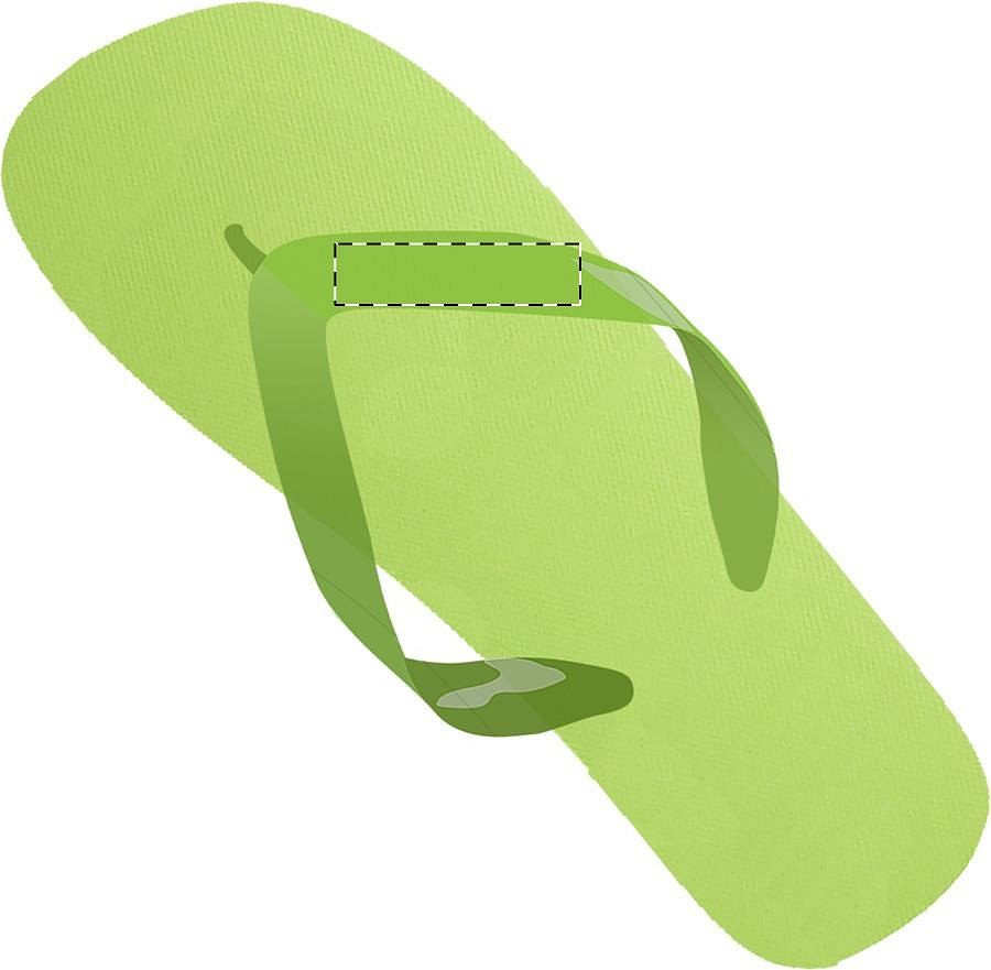 Right slipper - right strap