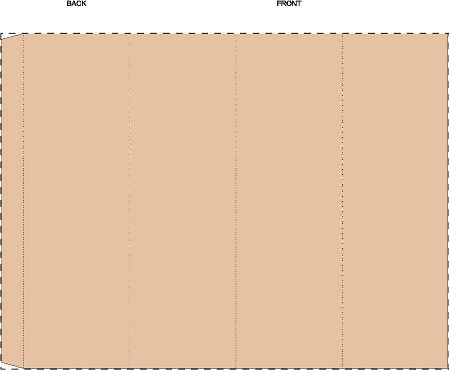 Custom kraft paper sleeve