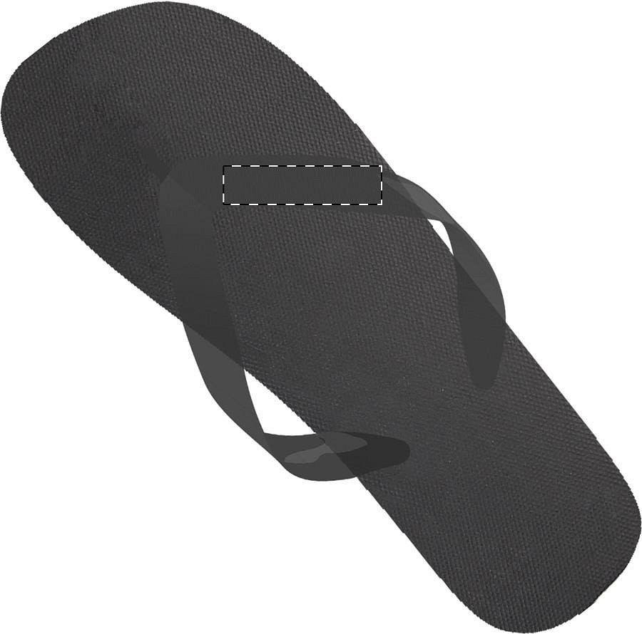 Right slipper - right strap