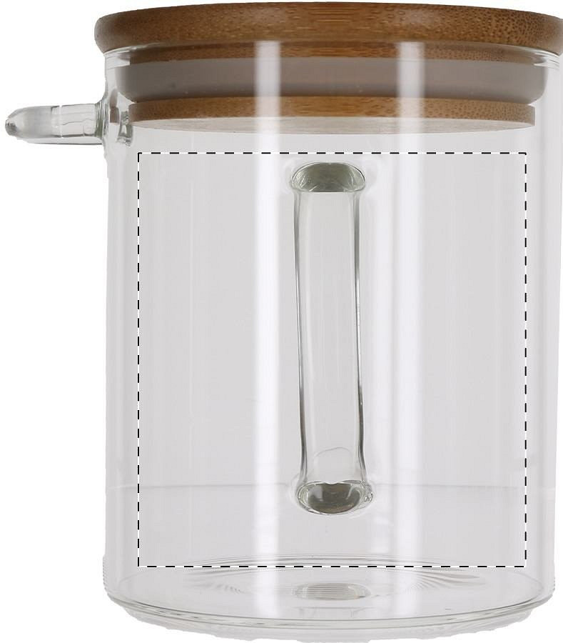 Opposite side of handle