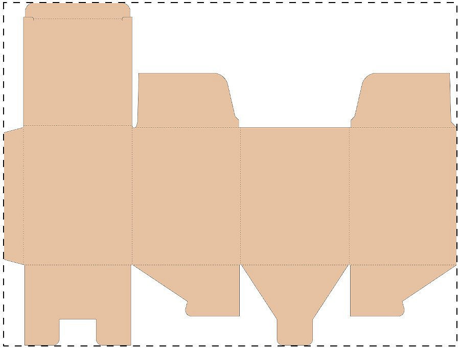 Custom kraft corrugated box