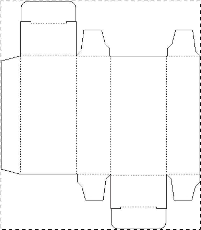 Custom paperboard box