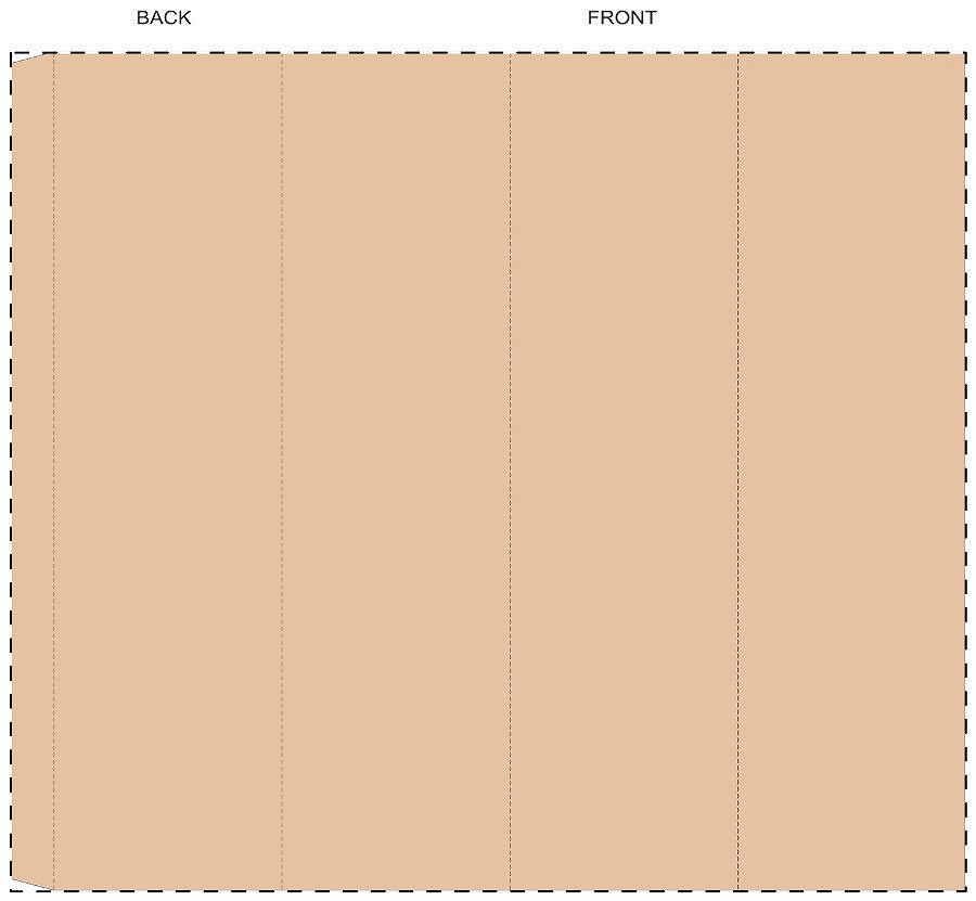 Custom kraft paper sleeve