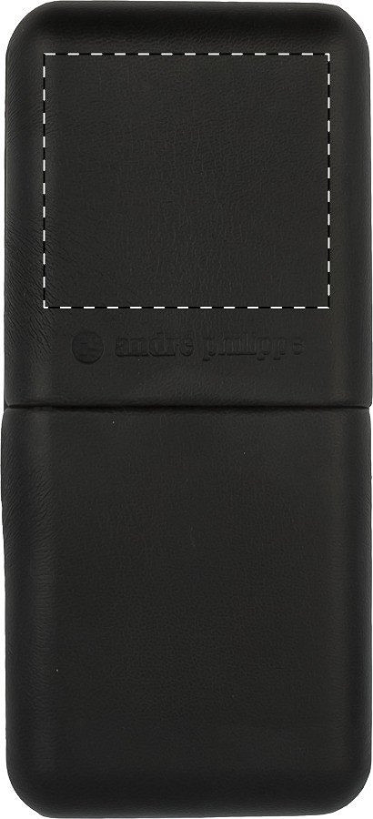 Front side of case - top