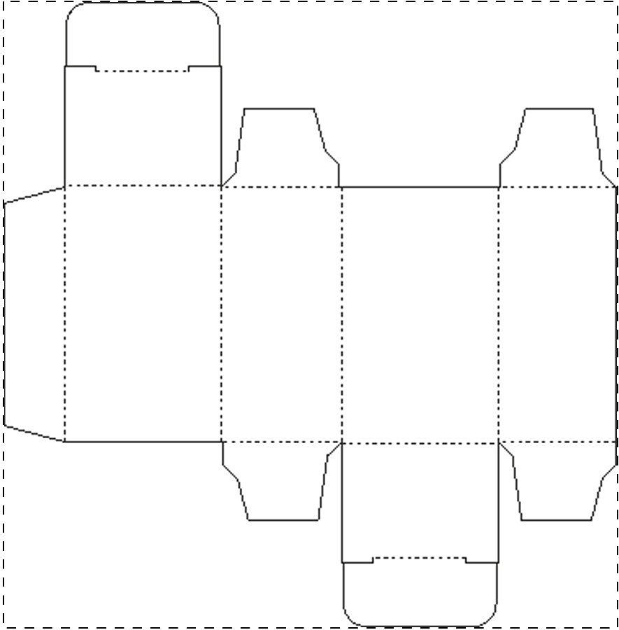 Custom paperboard box