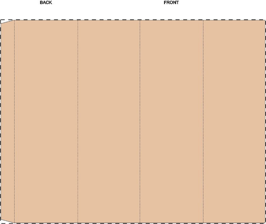 Custom kraft paper sleeve