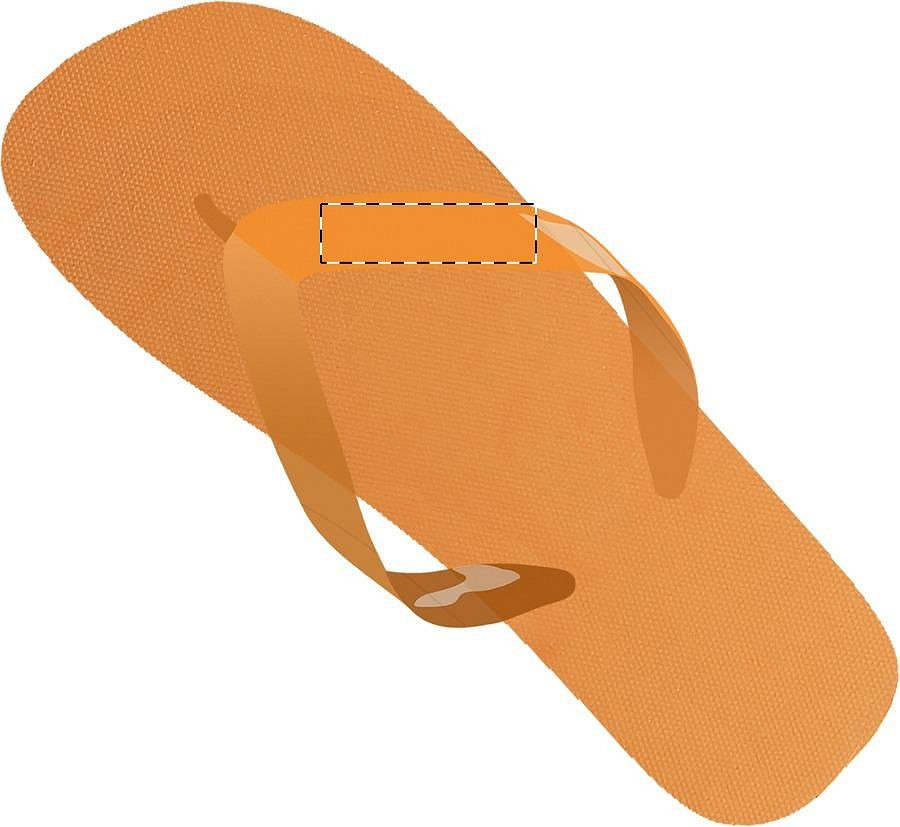 Right slipper - right strap