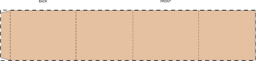 Custom kraft paper sleeve