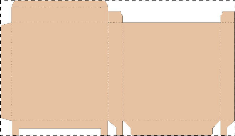 Custom kraft corrugated box