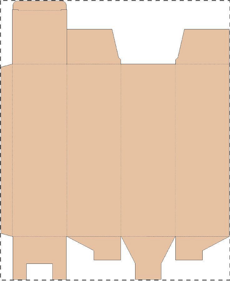 Custom kraft corrugated box