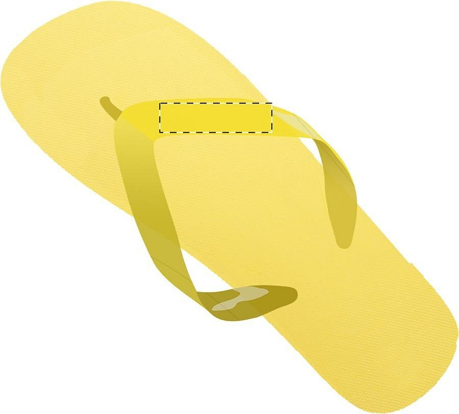 Right slipper - right strap