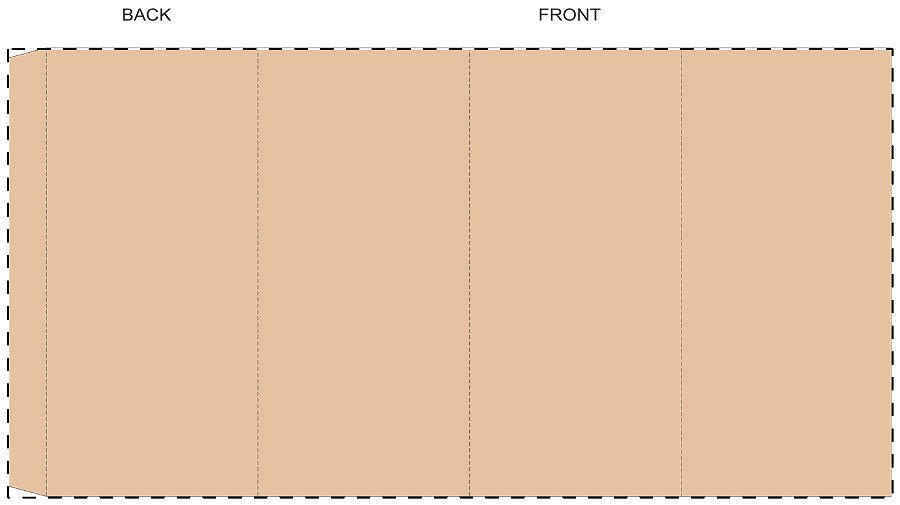 Custom kraft paper sleeve