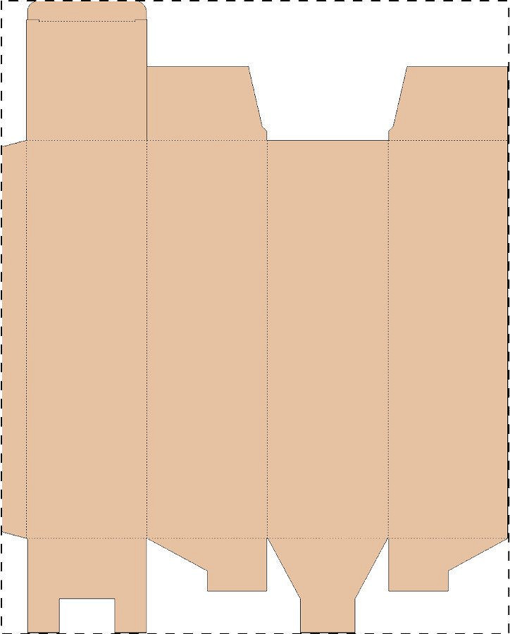 Custom kraft corrugated box