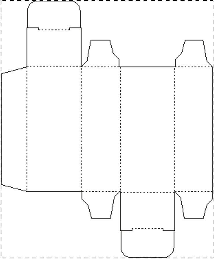 Custom paperboard box