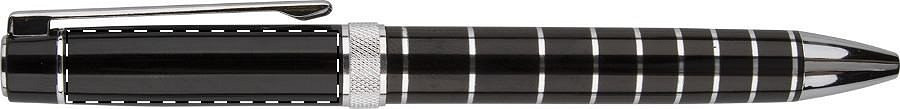 Ballpoint pen below clip - left handed