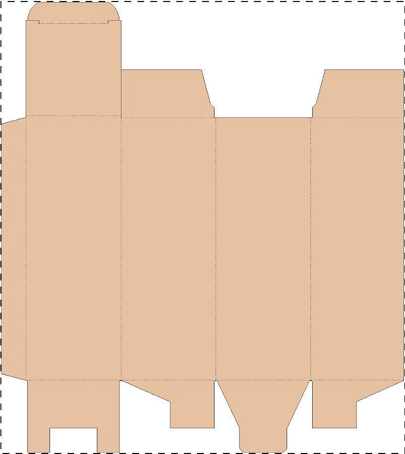 Custom kraft corrugated box