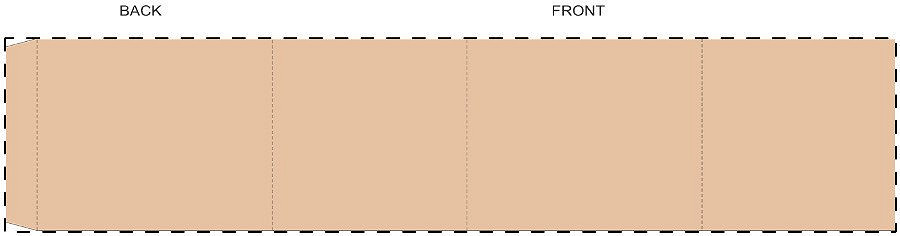 Custom kraft paper sleeve