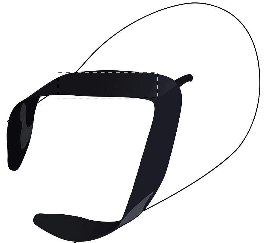 Right slipper - left strap