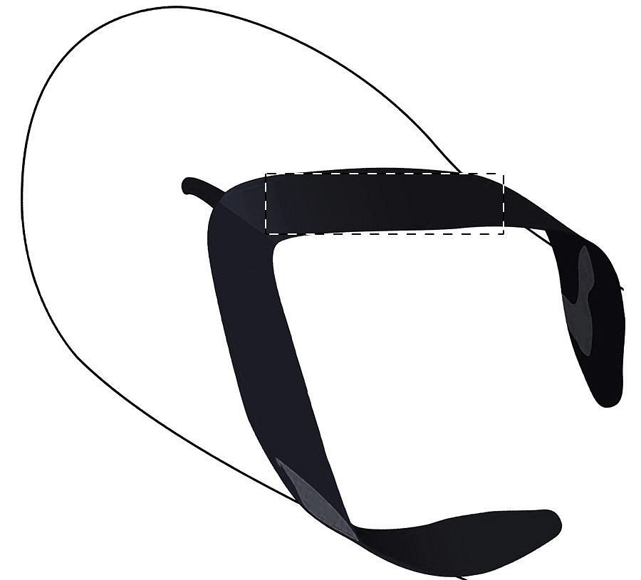 Left slipper - right strap