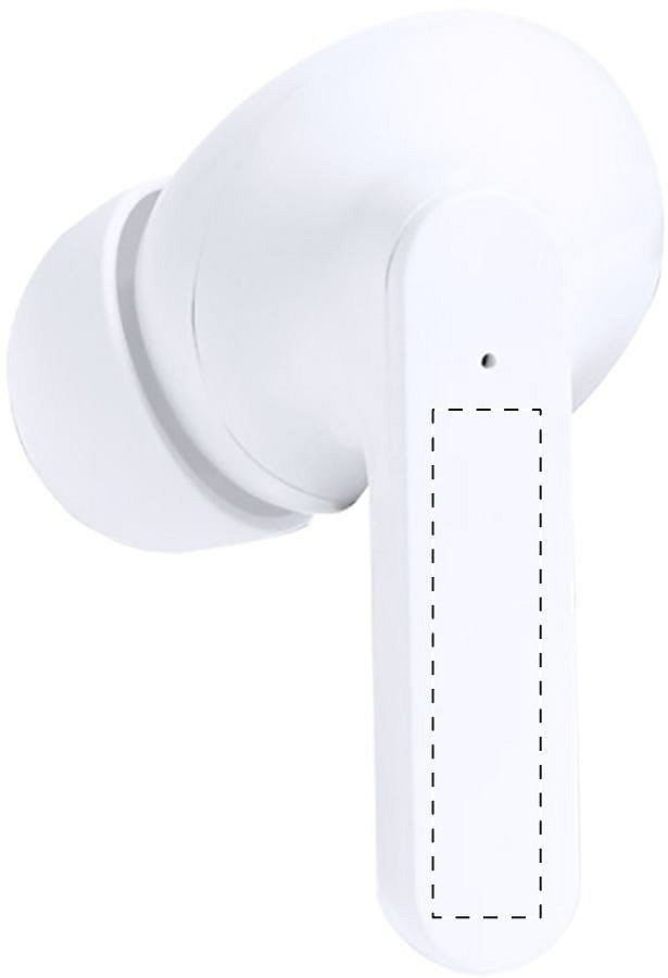 Left earphone