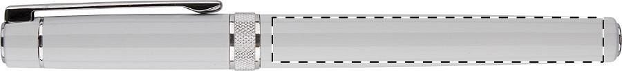 Roller pen barrel - right handed