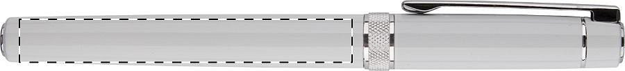 Roller pen barrel - left handed