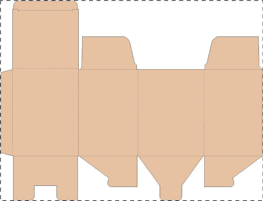 Custom kraft corrugated box