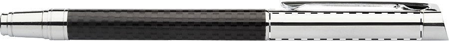 Roller pen below clip - right handed