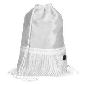 CITY NET, drawstring bag, white