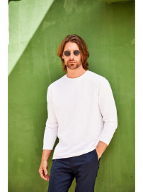 Fruit of the Loom, Original Long Sleeve T, muška majica dugih rukava, royal plava, L