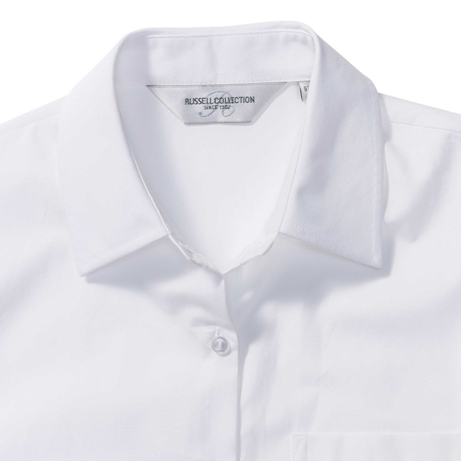 RUSSELL women's long sleeve shirt PURE COTTON