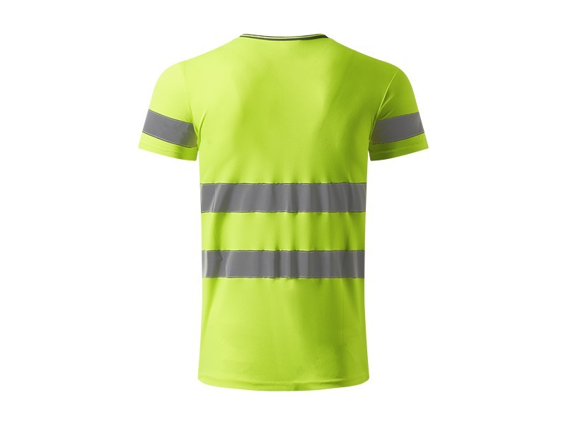 VISION, hi viz safety t-shirt neon yellow