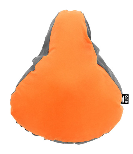 Lumiride reflective RPET bicycle seat cover