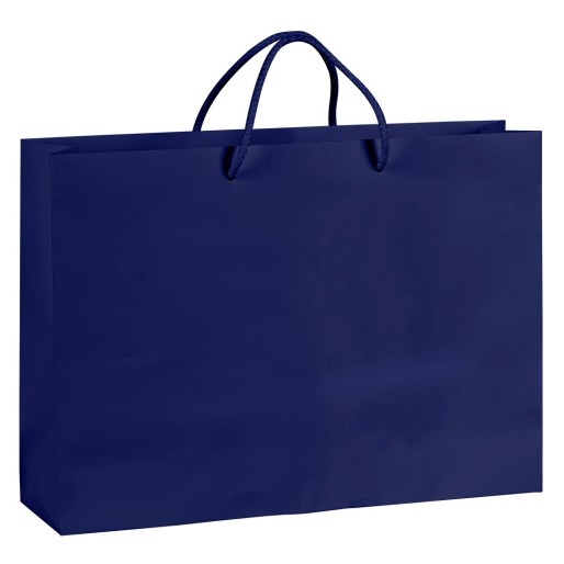 DINA HO, paper bag, laminated, blue
