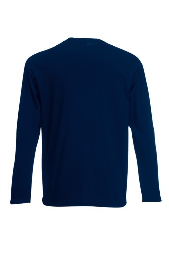Fruit of the Loom, Valueweight, Men's Long Sleeve Cotton T-shirt, Dark Weight, L
