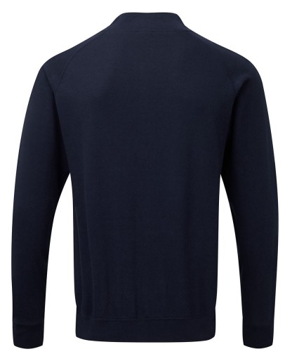 Fruit Of The Loom Lightweight Baseball Sweat Jacket, Lightweight Dusk With Cipzar